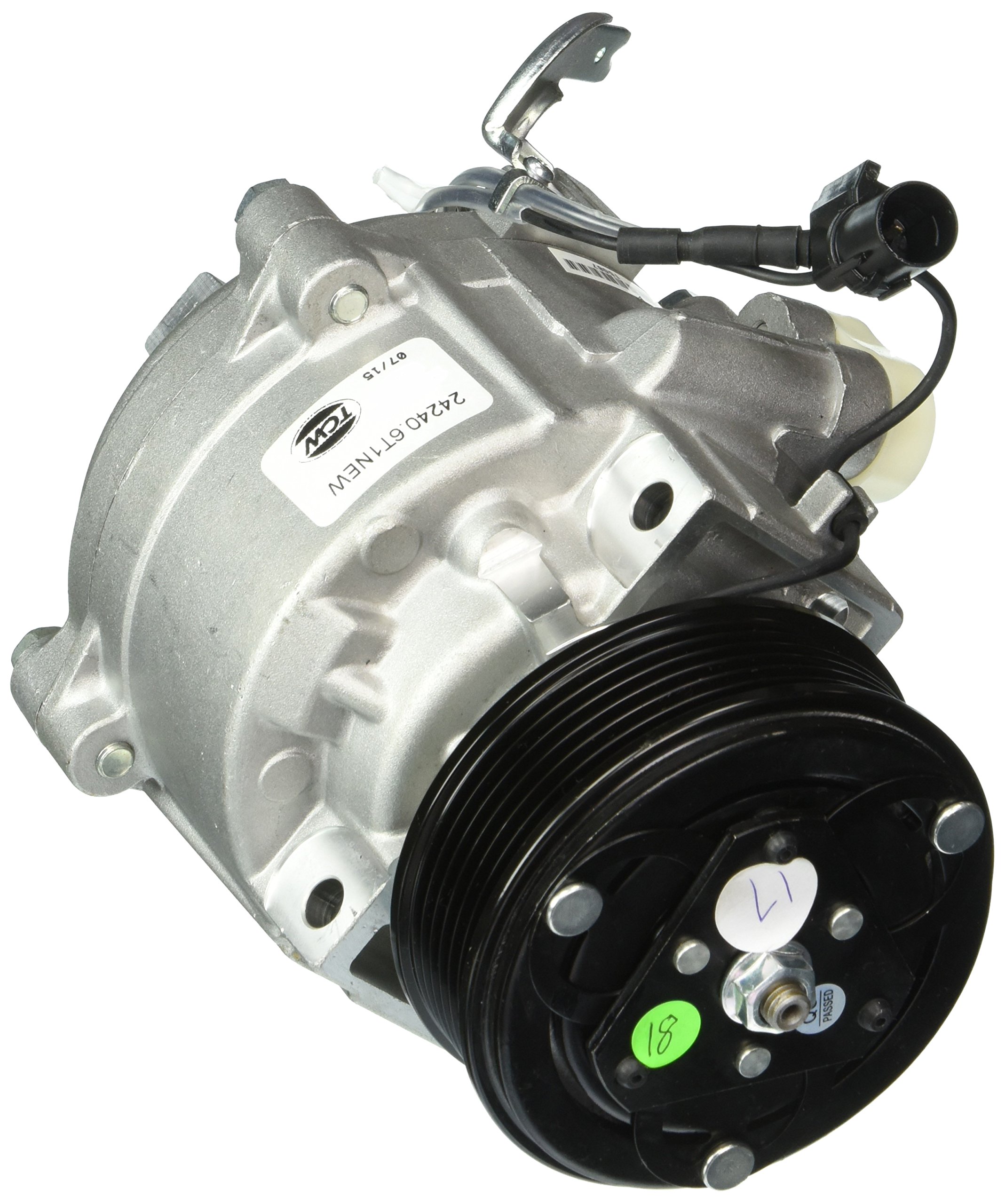 New A/C Compressor and Clutch 24240.6T1 - Tested & Certified for Optimal Cooling Performance - Perfect for Car AC Repair & Auto Maintenance