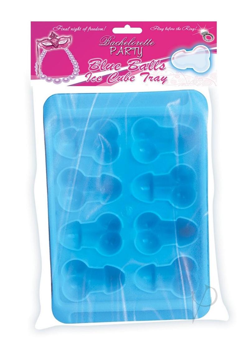 Blue Balls Penis Ice Tray - 2 Pack Silicone Mold for Cocktails, Bachelorette Parties & Adult Humor Gifts - Fun Novelty Ice Cube Maker for Drinks & Pranks