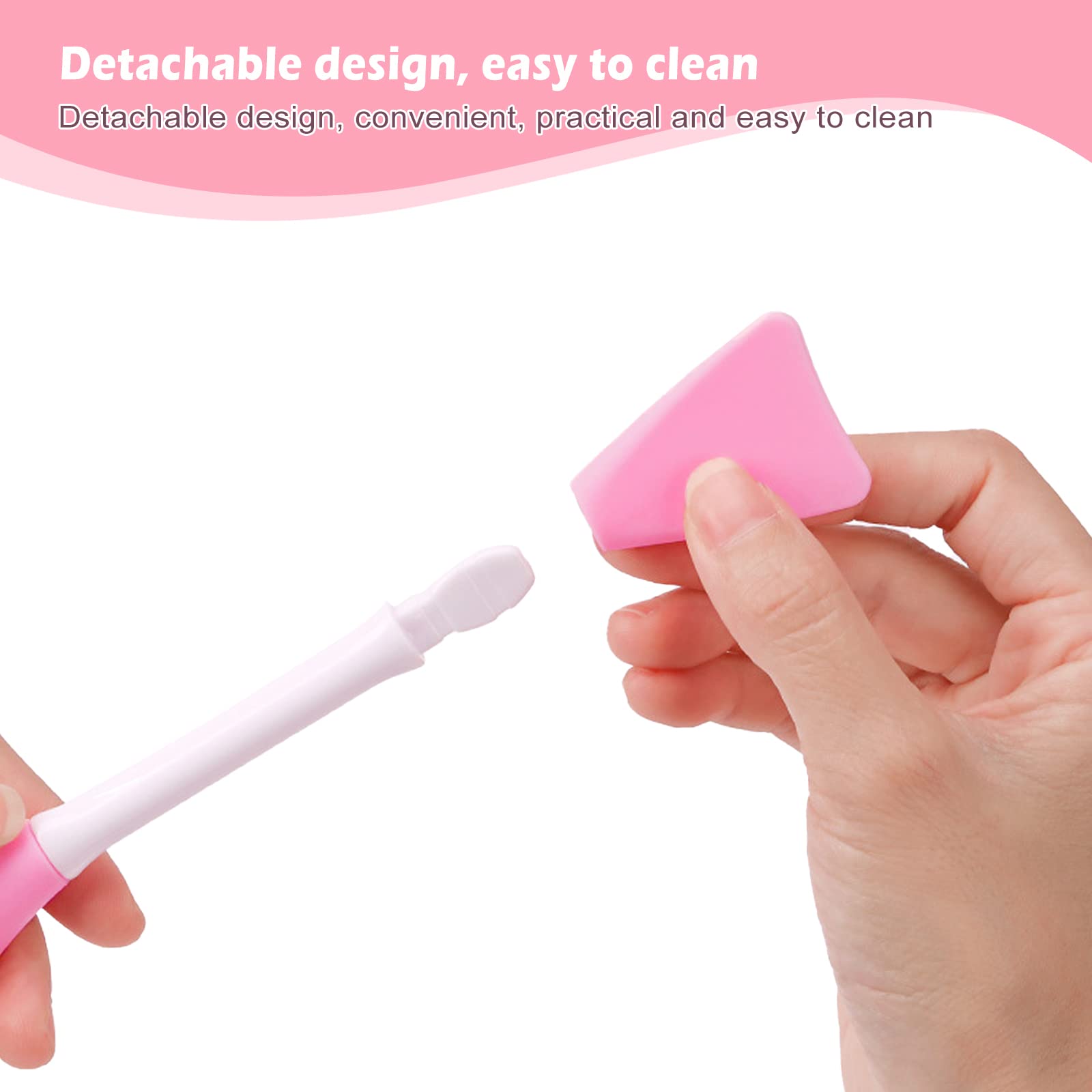 Premium Silicone Face Mask Brush - 12 Pack for Flawless Mud Mask, DIY Skincare, Body Lotion & Makeup Application | Gentle Facial Applicator Tool for Spa, Home Beauty Routine & Professional Use