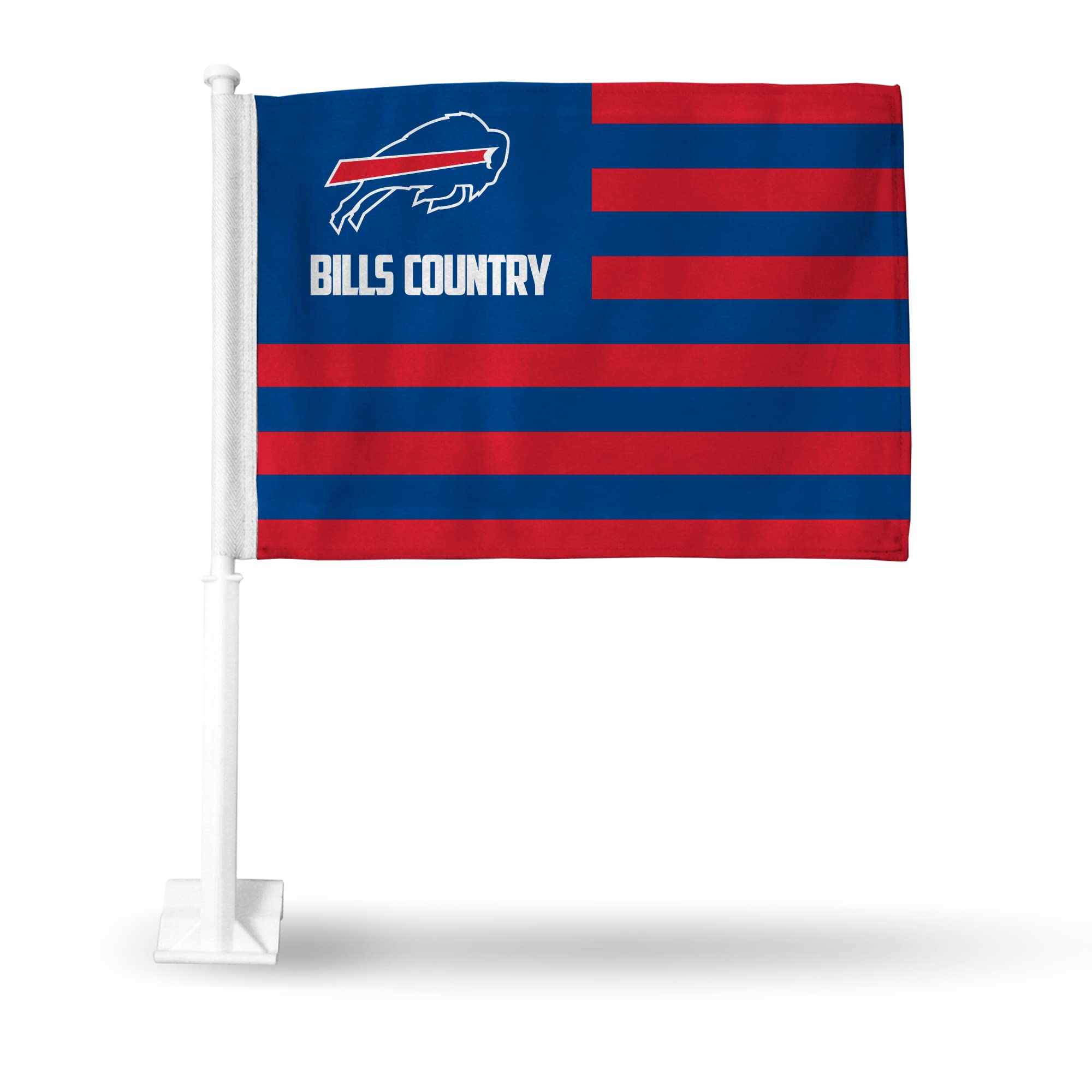 NFL Car Flag - Double Sided Team Logo Car Accessory for Game Day Tailgating & Road Trips