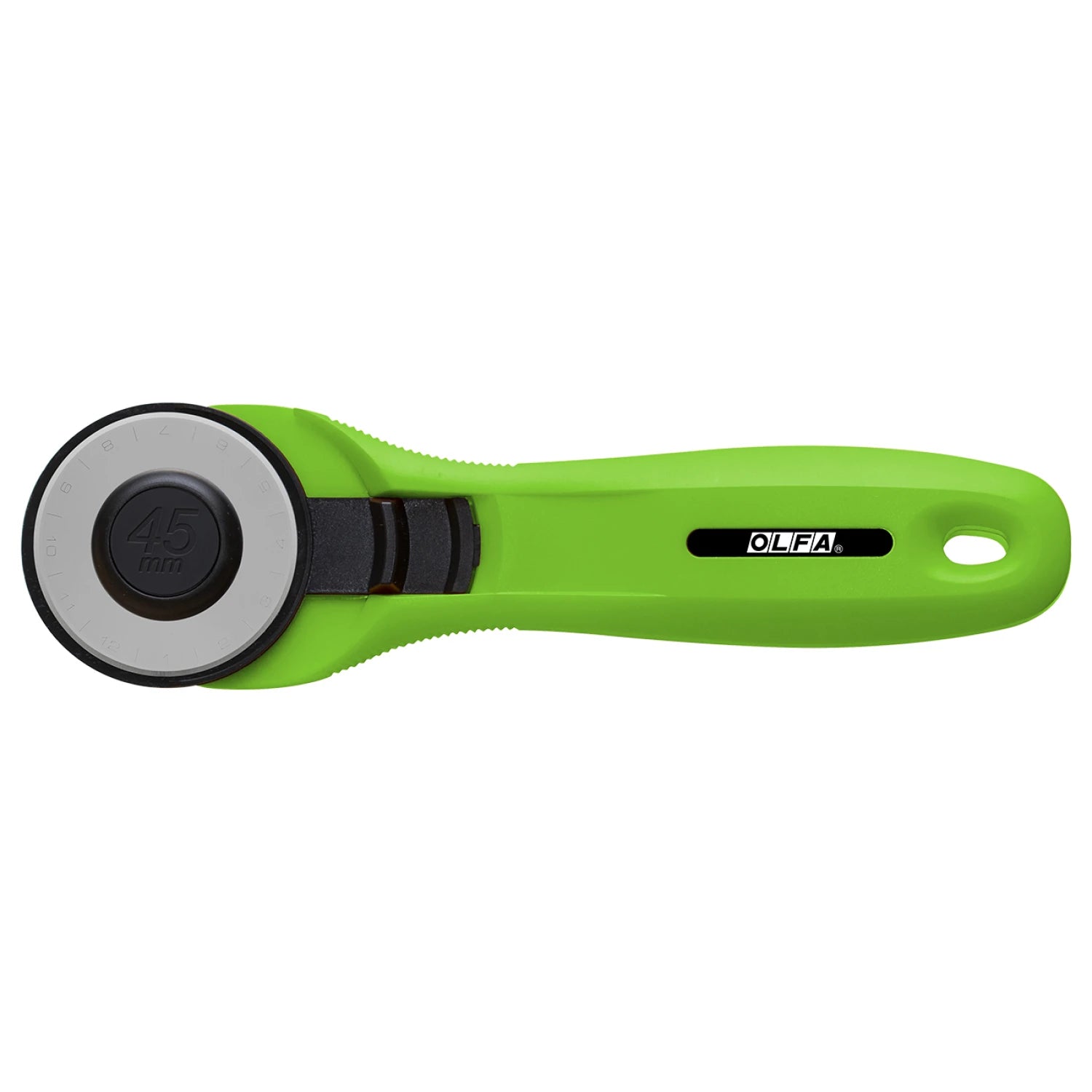 Olfa 45mm Splash Rotary Cutter - Premium Fabric Cutting Tool for Quilting, Sewing & Craft Projects