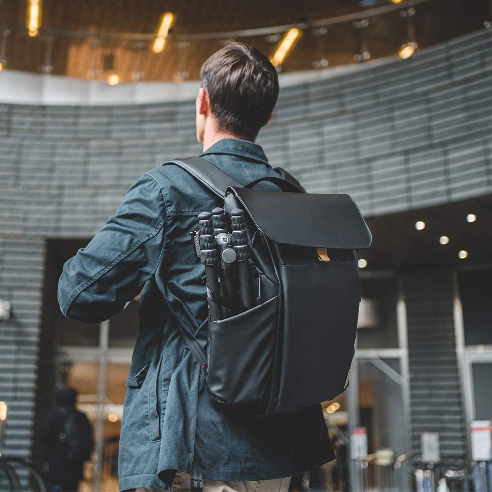 PGYTECH OneGo 18L Camera Backpack (Obsidian Black) - Durable DSLR & Mirrorless Camera Bag for Photographers, Travel & Outdoor Adventures