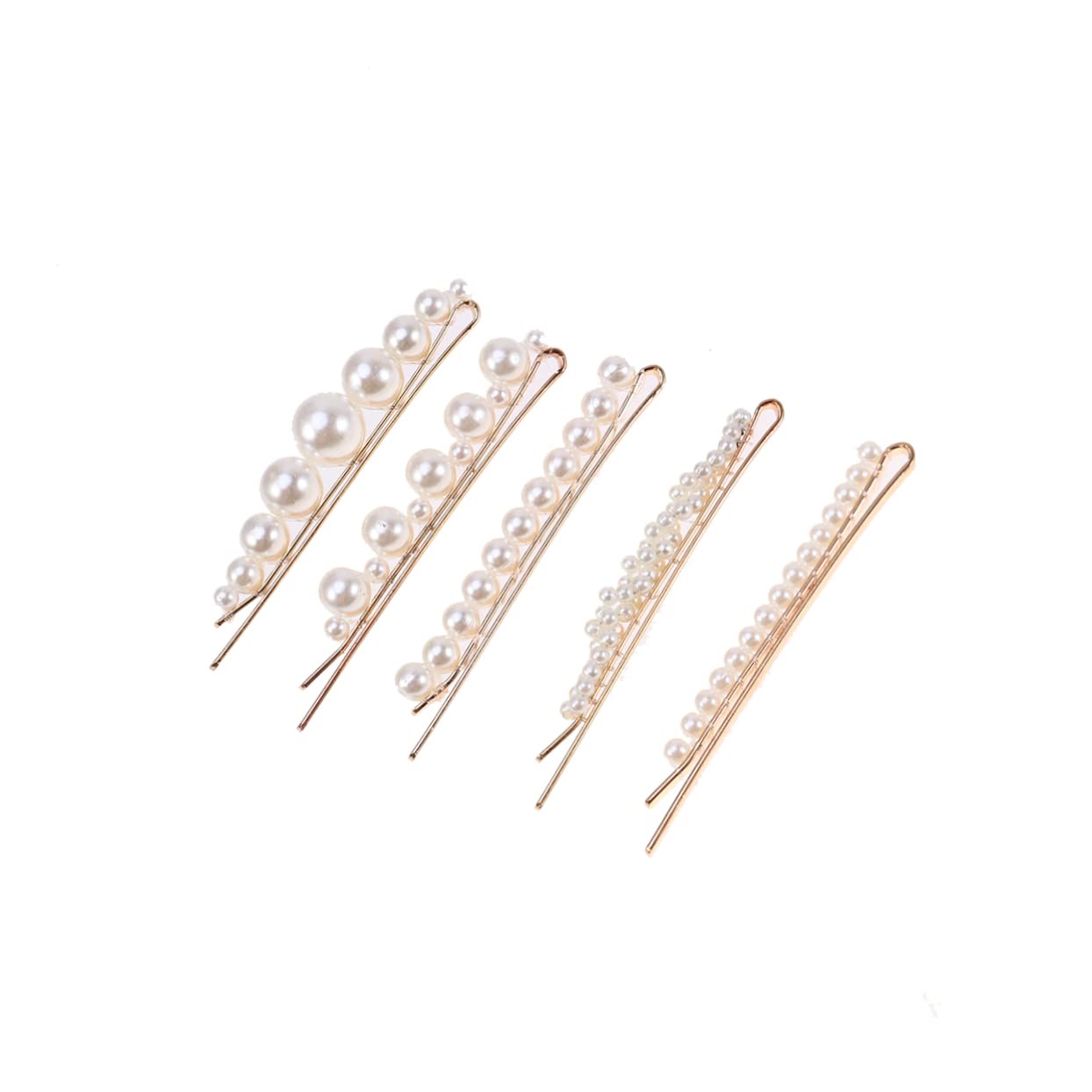 Elegant Pearl Hair Clips for Women - Vintage Hair Pins Set for Women & Girls - Perfect for Chic Updos, Weddings, Parties & Everyday Style