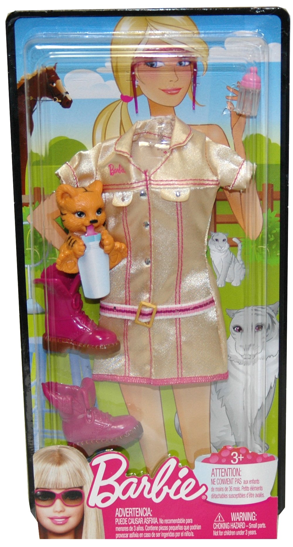 Mattel Barbie Animal Trainer Outfit - Pet Care & Vet Role Play Costume for Kids | Perfect for Birthday Gifts & Pretend Play