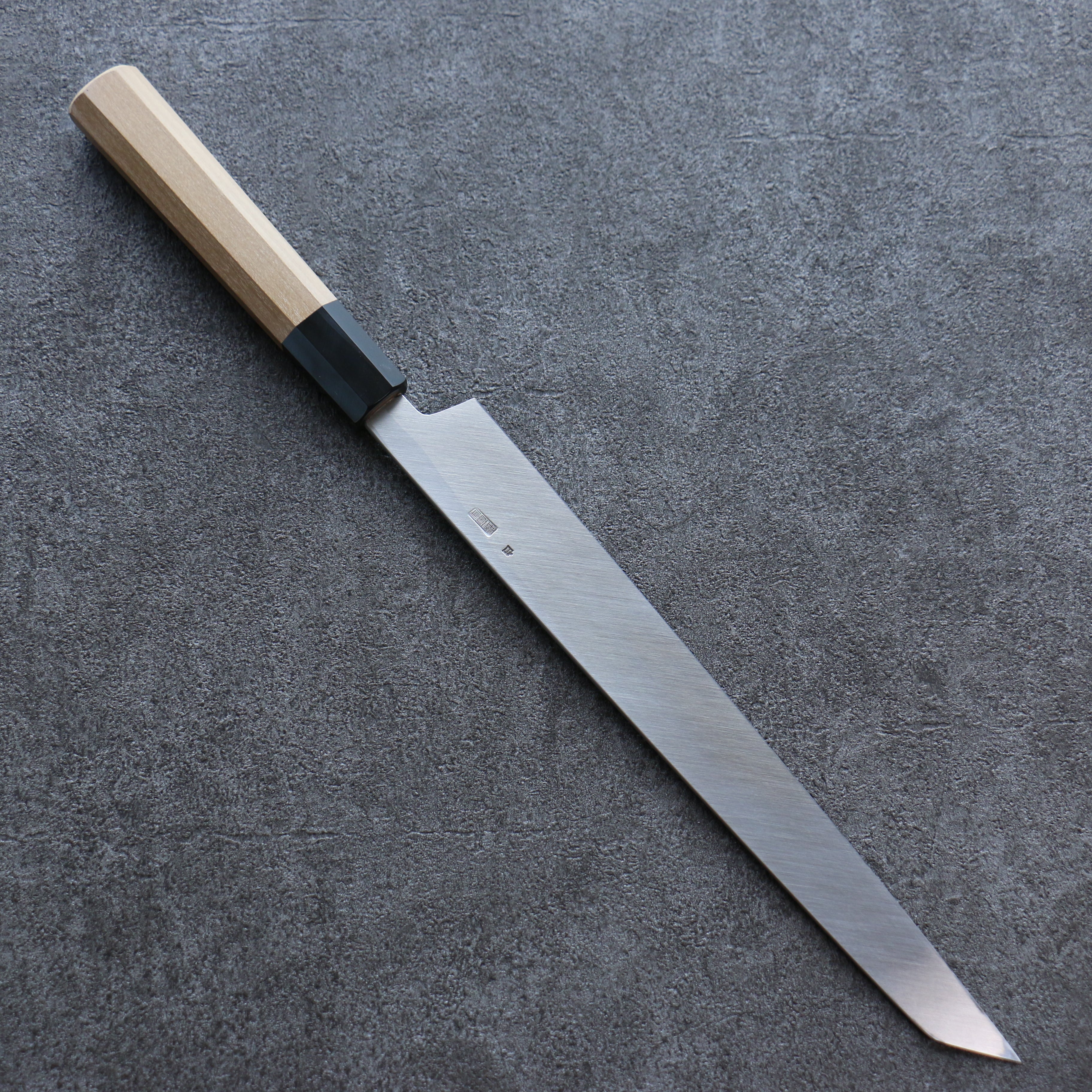 Premium Kikuzuki White Steel No.2 Nashiji Kiritsuke Yanagiba 270mm Japanese Chef Knife with Magnolia Wood Handle - Perfect for Sushi, Sashimi & Precision Cutting