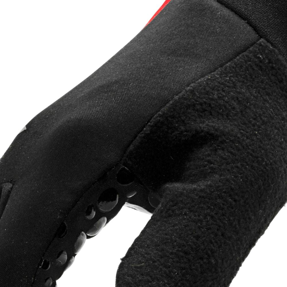 212 Performance TJG 0509 Tundra Jogger Gloves - Silicone Palm, Zipper Cuff, Medium Black - Perfect for Running, Cycling & Winter Sports