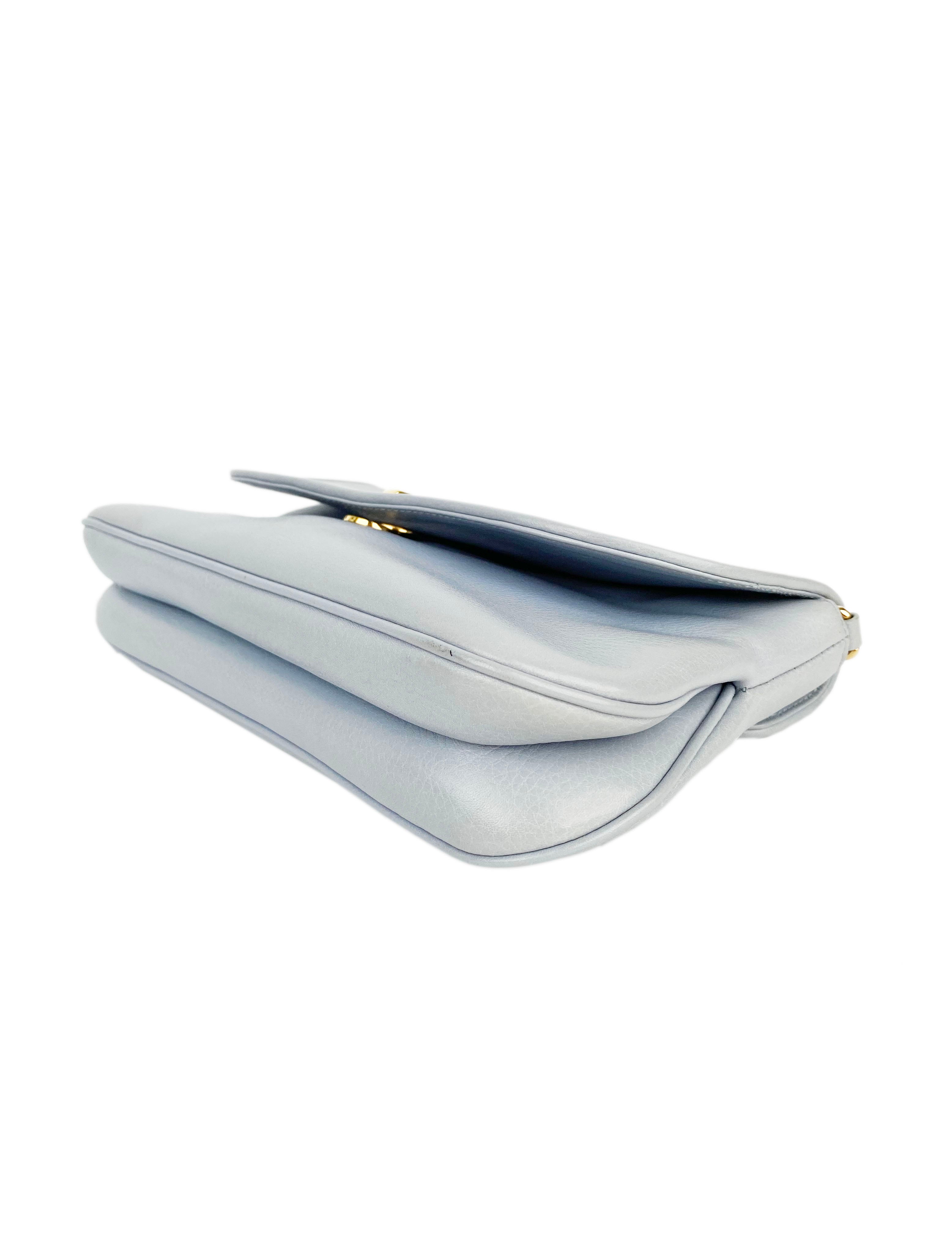 Gucci 1973 Bucharest Bag in Pale Blue - Luxury Crossbody Handbag for Women, Perfect for Parties, Travel & Everyday Use