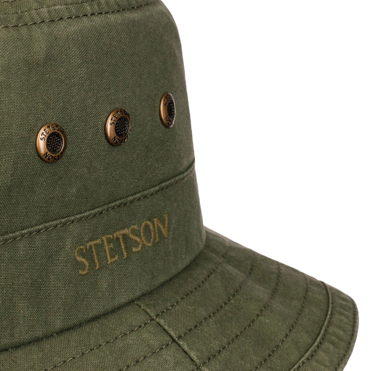 Stylish Stetson Reston Bucket Hat for Men & Women - UV Protection Summer Outdoor Hat for Beach, Hiking, and Travel