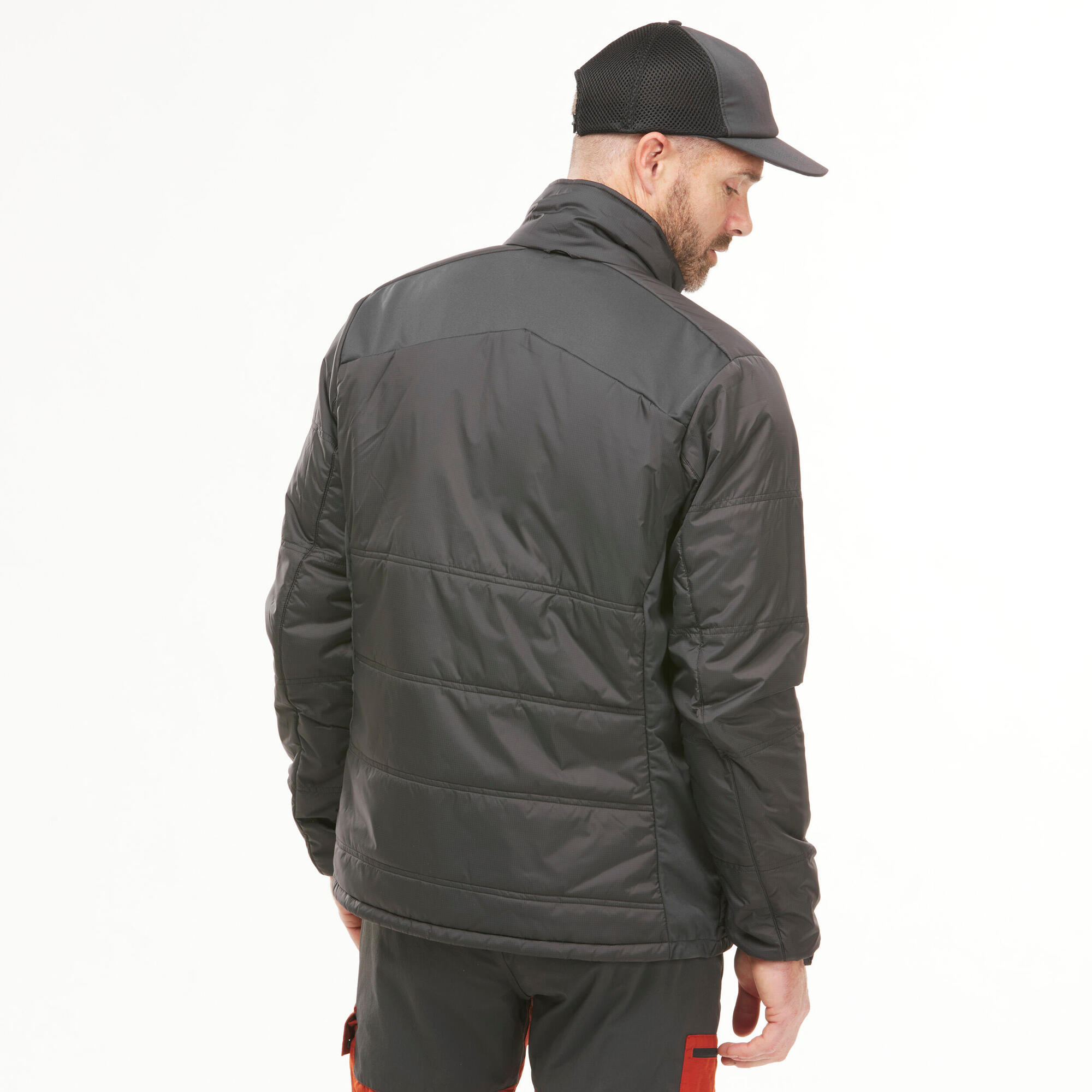 Forclaz Men's Travel 500 3-in-1 Waterproof Jacket - Lightweight Packable Raincoat for Hiking, Camping & Outdoor Adventures