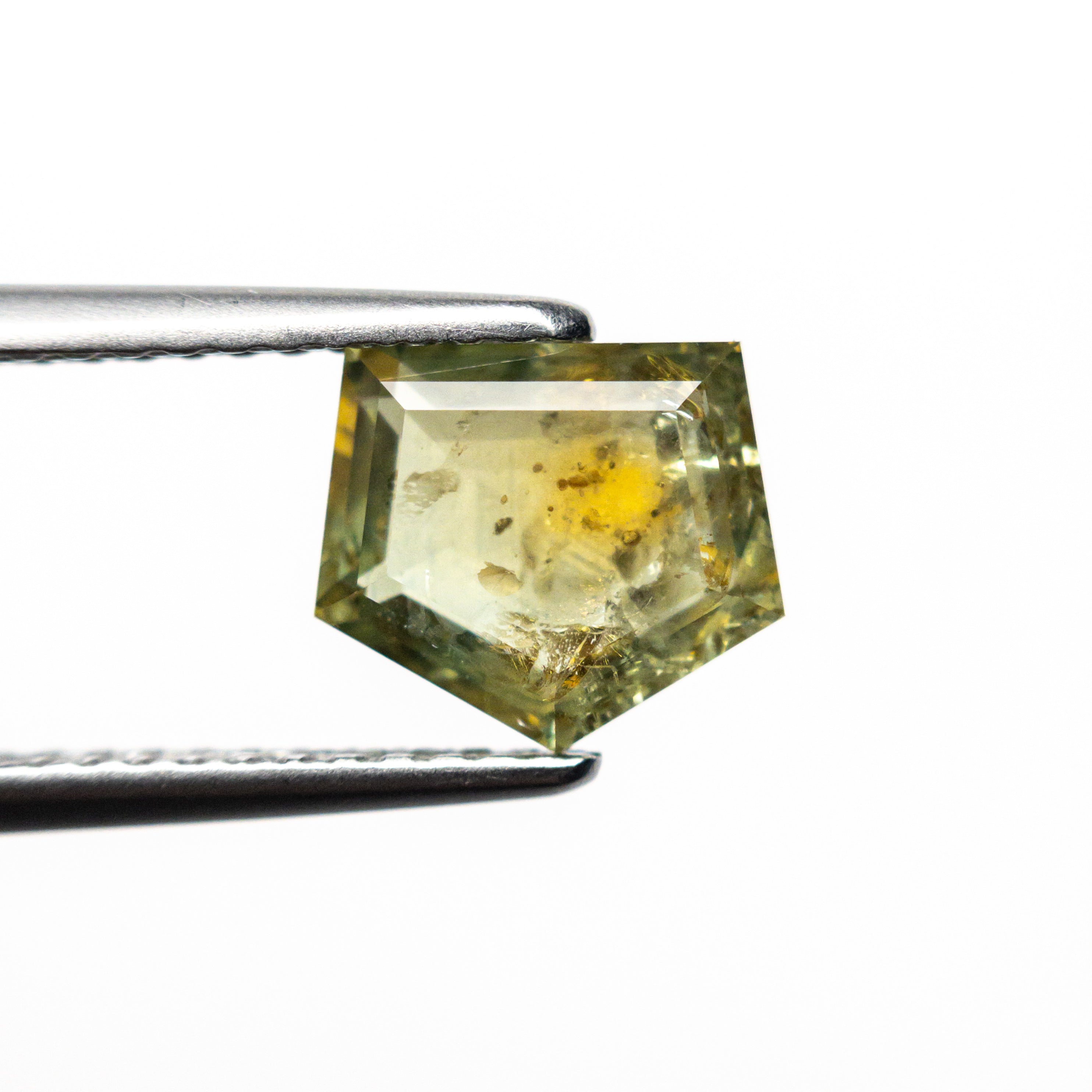 2.17ct Natural Shield Portrait Cut Sapphire - 8.04x7.01x3.41mm Blue Gemstone for Engagement Rings & Jewelry Making