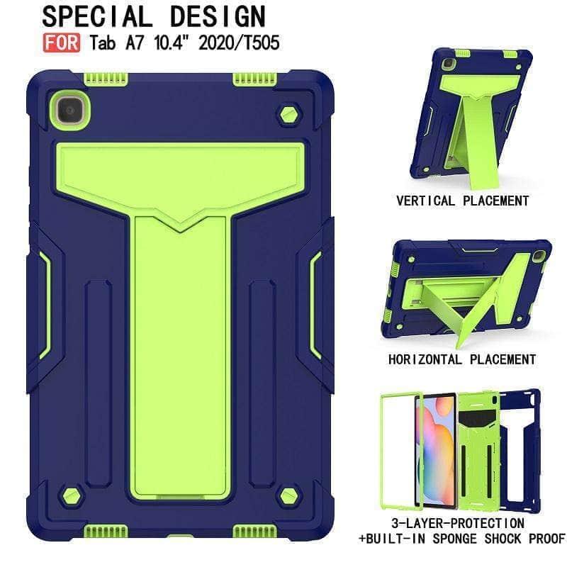 Durable Shockproof Kids Case for Samsung Galaxy Tab A7 10.5 (T500/T505) - Protective Tablet Cover for School, Travel & Playtime