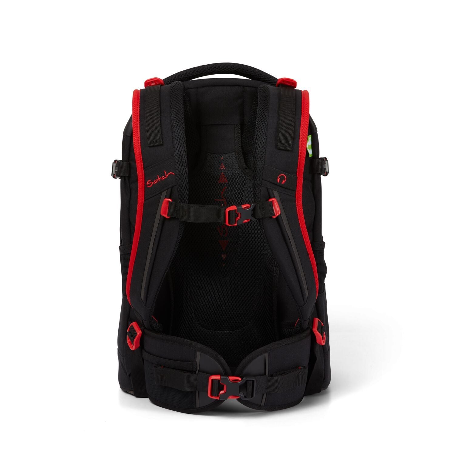 Satch Pack Fire Phantom - Premium Waterproof Backpack for Hiking, Camping & Outdoor Adventures - Durable Travel Backpack with USB Charging Port & Anti-Theft Design
