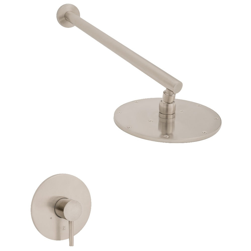 ZLINE El Dorado Rainfall Shower Faucet in Brushed Nickel - Modern Bathroom Fixture for Spa-Like Shower Experience | ELD SHF BN