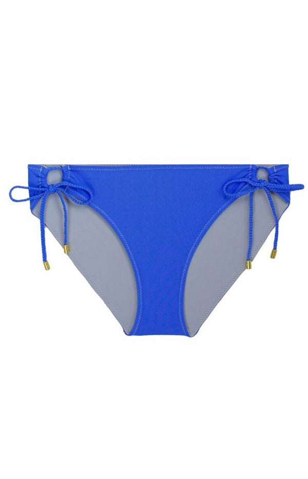 Reversible Tunnel Side Hipster Panties with Braid Trim | Pacific Blue | Comfortable & Stylish for Everyday Wear