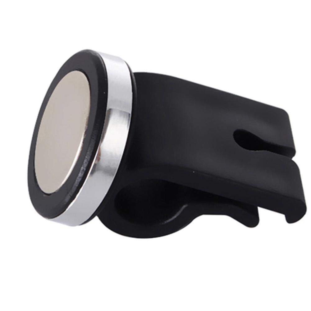 Universal Magnetic Car Air Vent Phone Holder Mount - Compatible with iPhone & Samsung - Strong Grip & 360° Rotation - Perfect for GPS Navigation & Hands-Free Driving - Black Car Interior Accessories & Gift Idea
