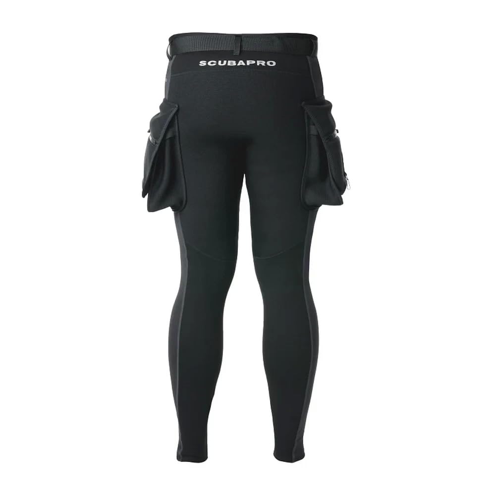 Scubapro Men's Hybrid Cargo Pants 1mm Neoprene - Waterproof Scuba Diving & Fishing Pants with Multiple Pockets | Perfect for Underwater Adventures & Outdoor Water Sports