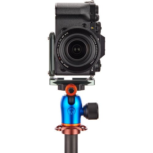 3 Legged Thing Lexie Universal Multifunction L Bracket for DSLR Cameras - Metallic Slate Gray - Perfect for Tripod Mounting, Vlogging & Photography Accessories