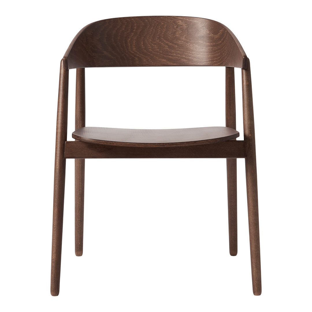 BY Kato AC2 Side Chair - Modern Wooden Dining Chair with Comfortable Cushion - Perfect for Kitchen, Dining Room, and Office Use