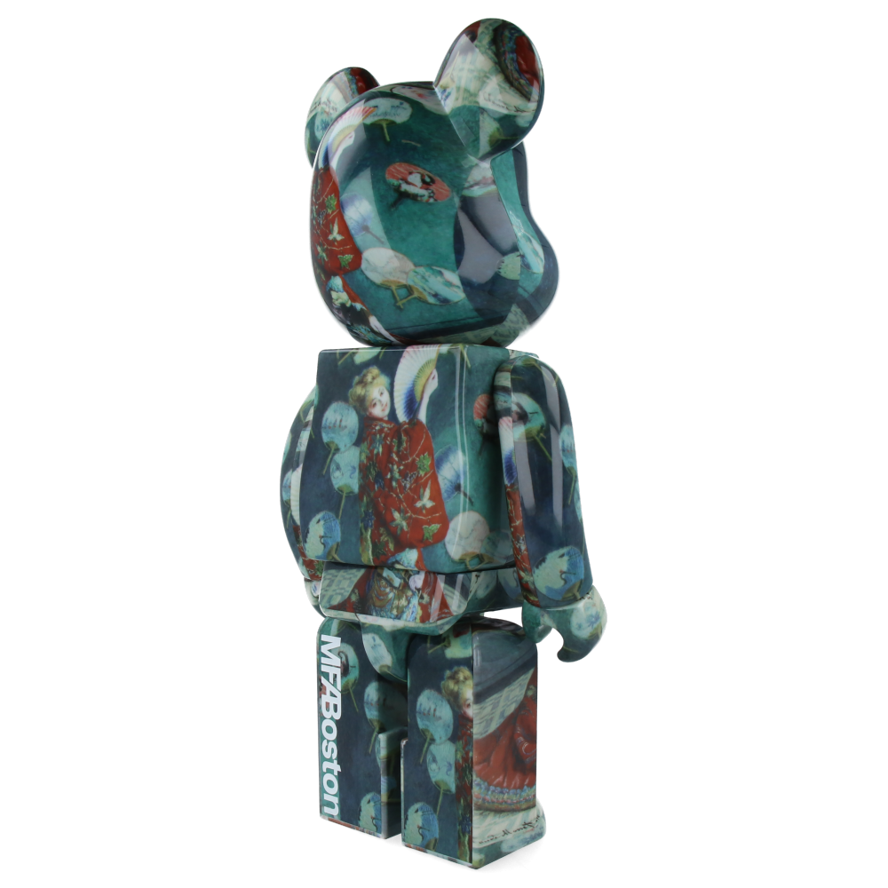 400% + 100% Beabrick X Boston Museum Claude Monet La Japonaise Collectible Art Toy - Perfect for Home Decor, Office Display & Anime Fans Collection