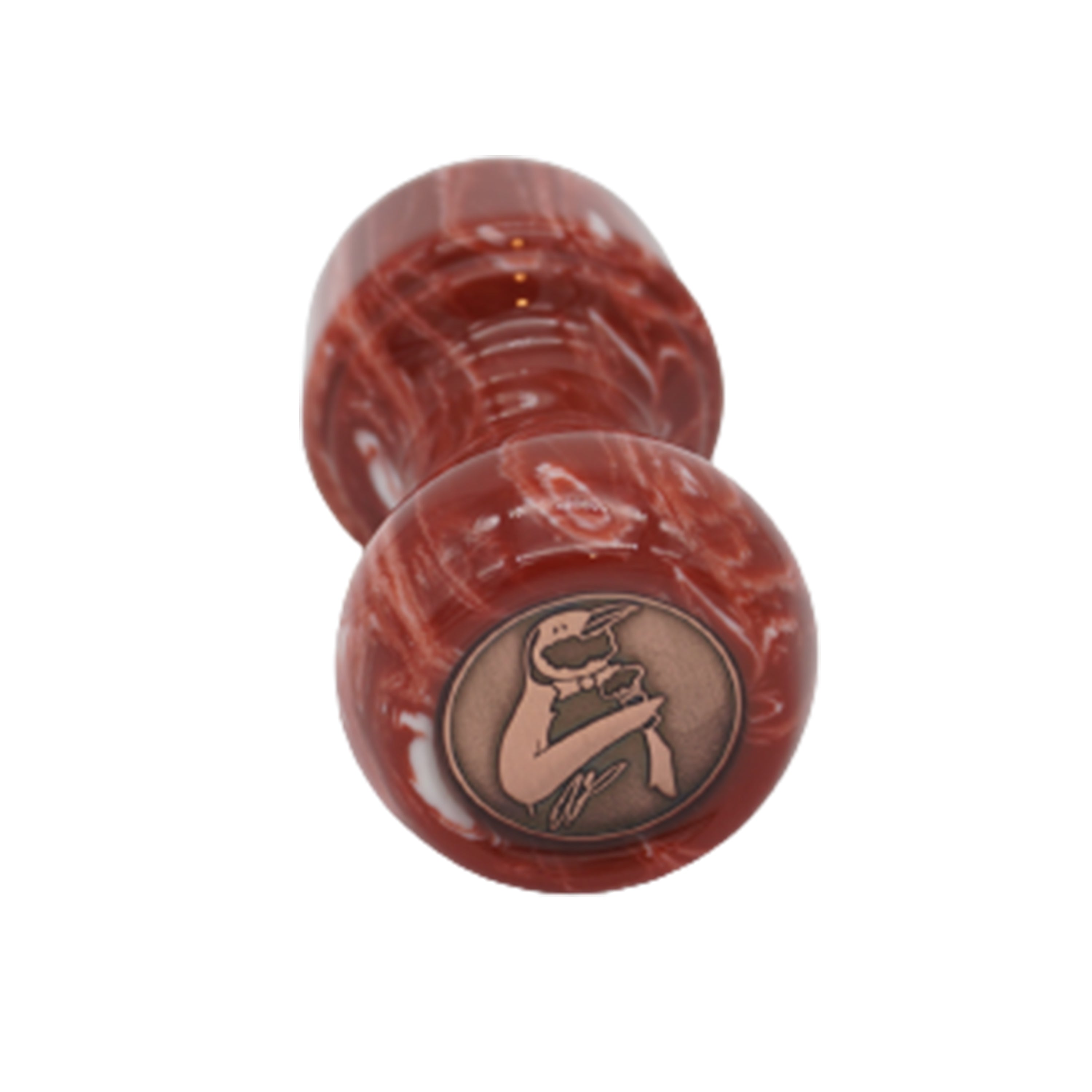 Premium Strawberry Cream Handmade Shaving Brush Handle - Fits 24mm & 26mm Knots - Perfect for Wet Shaving & Grooming Gifts