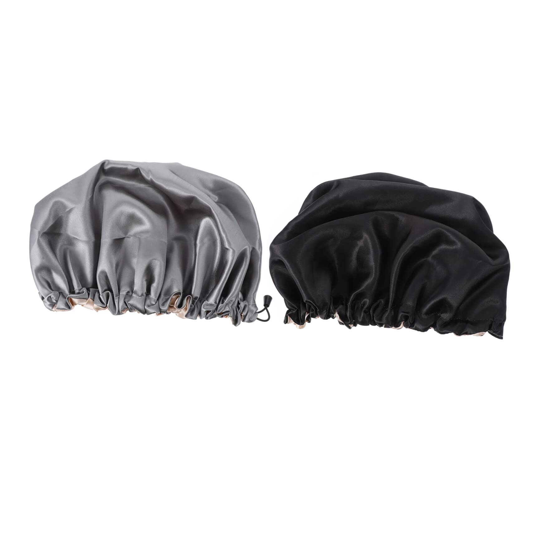 FRCOLOR Unisex Hair Bonnet for Sleeping - Soft Elastic Hair Loss Protection Cap for Women & Men - Styling Headscarf for Bathing, Showering & Night Care - Perfect for Natural Hair, Braids & Locs Protection