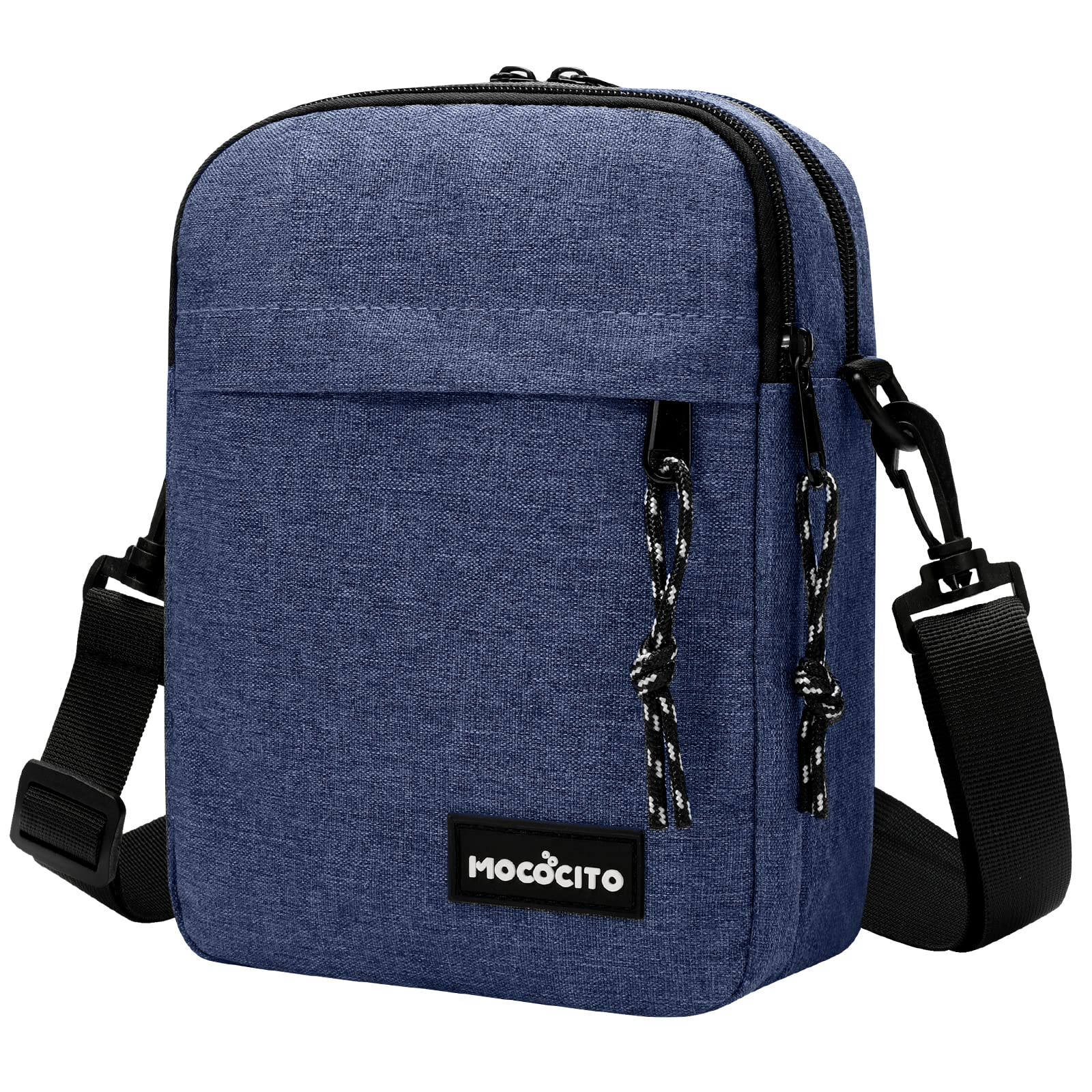 Stylish Unisex Mini Crossbody Bag - 8.6x6.7x3.15 Inches Compact Shoulder Purse for Travel, Passport & Essentials | Perfect for Daily Use, Shopping & Vacations