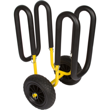 Suspenz Single SUP Cart - Portable Stand Up Paddle Board Carrier with Wheels - Perfect for Beach, Lake & Water Sports Accessories Storage