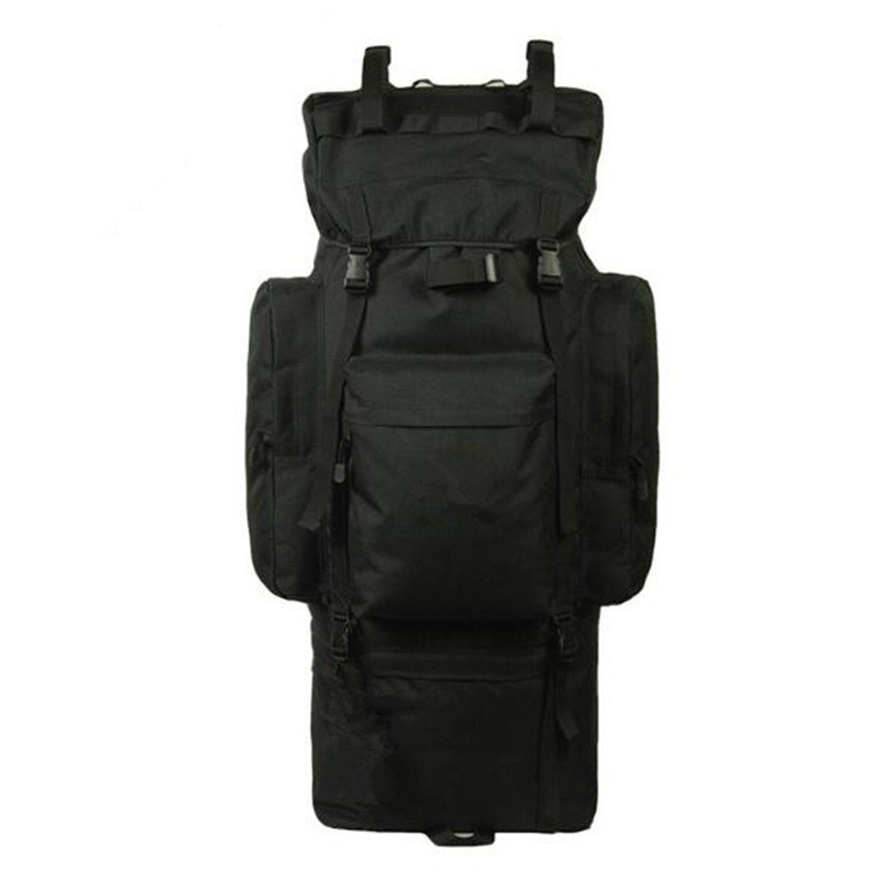 100L Outdoor Backpack - Waterproof Hiking Backpack for Camping, Mountaineering & Travel - Durable Large Capacity Backpacking Bag for Men & Women - Perfect for Trekking, Backpacking Trips & Outdoor Adventures (Black)