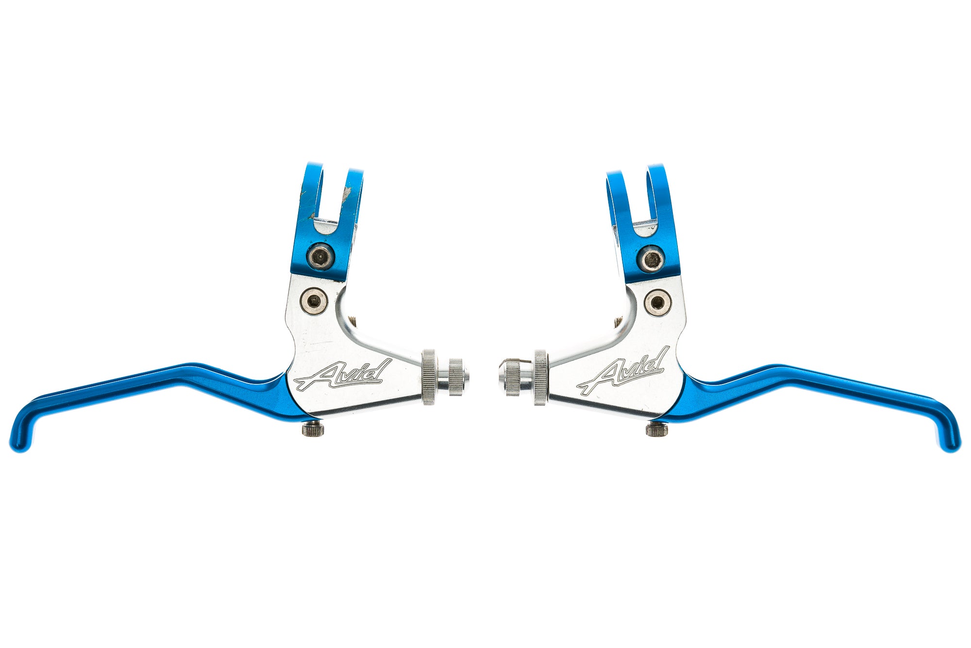 Avid Speed Dial Ultimate Brake Lever Set - High Performance Aluminum Anodized Blue Brake Levers for Mountain Bikes & Road Bikes - Perfect for Cycling Enthusiasts and Professional Riders