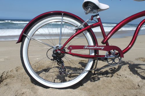 Firmstrong Bella Fashionista Women's Beach Cruiser Bicycle - Comfortable Single-Speed Bike for Casual Rides, Commuting & Seaside Cycling