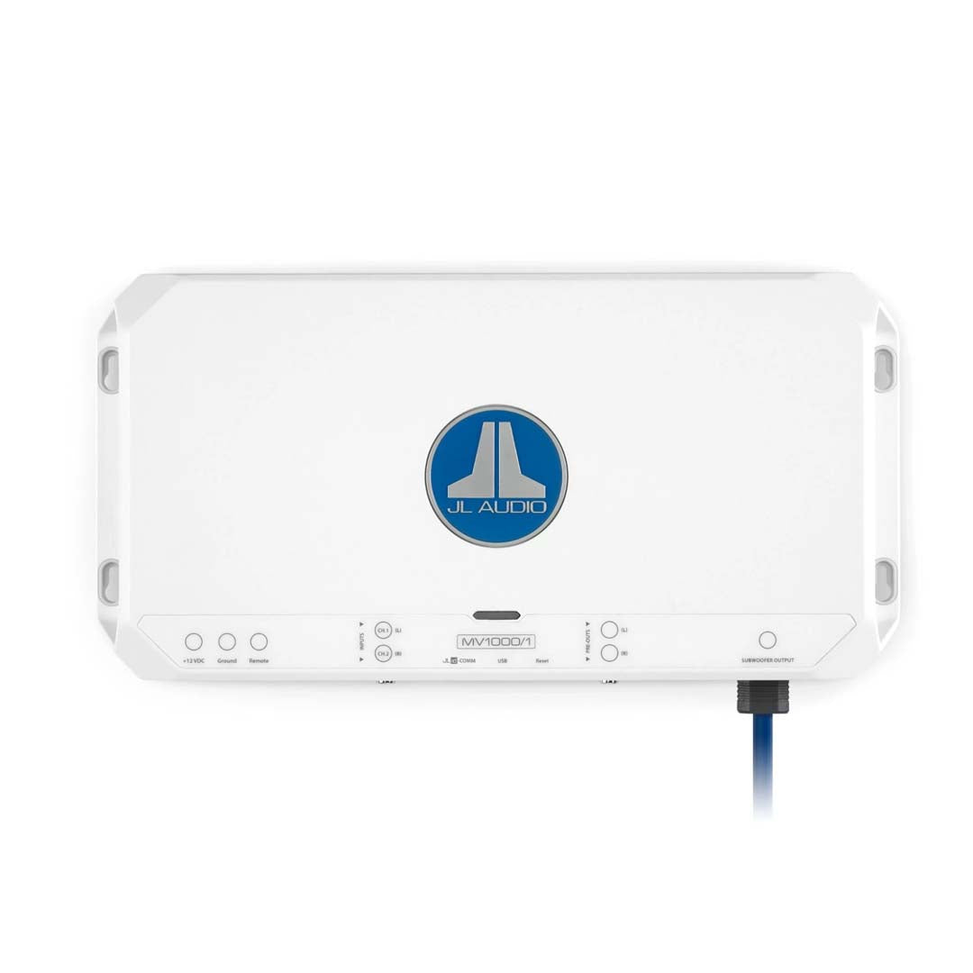 JL Audio MV1000/5i MVi Series 5-Channel Marine Amplifier with DSP - Waterproof Boat Audio System for Marine, Yacht, and Off-Road Vehicle Stereo Upgrades
