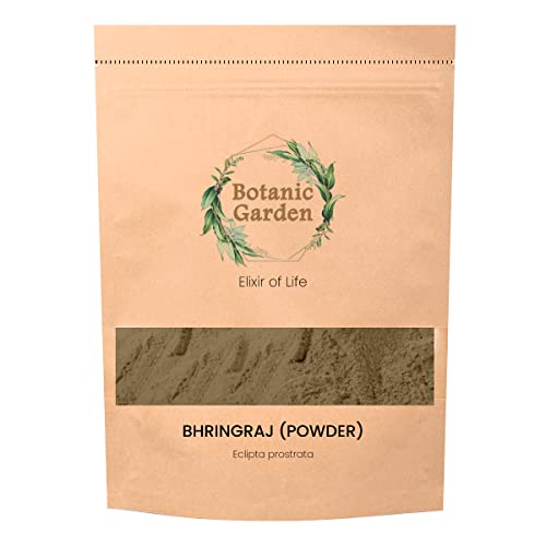 Organic Bhringraj Powder (Eclipta Alba) - 100g | Natural Hair Growth & Scalp Treatment | Ayurvedic Herbal Remedy for Hair Loss, Dandruff & Graying | Perfect for DIY Hair Masks & Ayurvedic Hair Care Routines