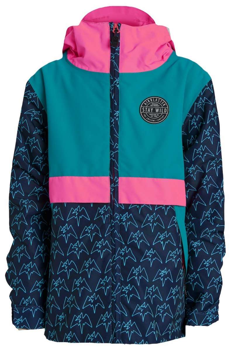 Airblaster Junior's Trencher Full Zip Insulated Jacket 2024 - Waterproof Snow Jacket for Kids - Warm Winter Coat for Boys & Girls - Perfect for Skiing, Snowboarding & Outdoor Winter Activities