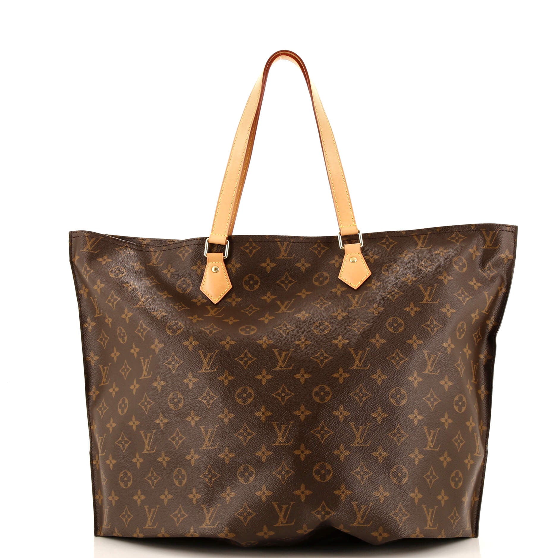 Luxury Monogram Canvas MM Handbag for Women - Stylish & Spacious Designer Tote Bag for Work, Travel & Everyday Use