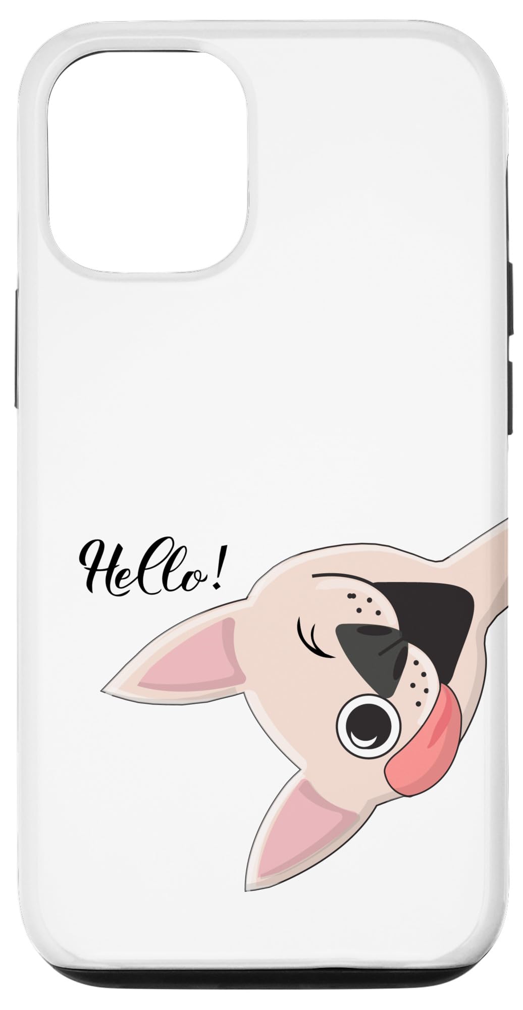 Funny Dog iPhone 12/12 Pro Case - Cute Puppy Cover for Daily Use