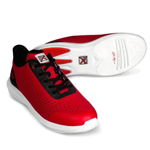 KR Strikeforce Men's Arrow Red Athletic Bowling Shoes - Lightweight & Comfortable for Competitive Play & League Bowling