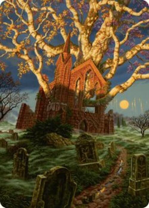 Abundant Growth Art Card - Innistrad Remastered Art Series | MTG Magic The Gathering Collectible Card | Perfect for Gaming, Collecting & Wall Decor