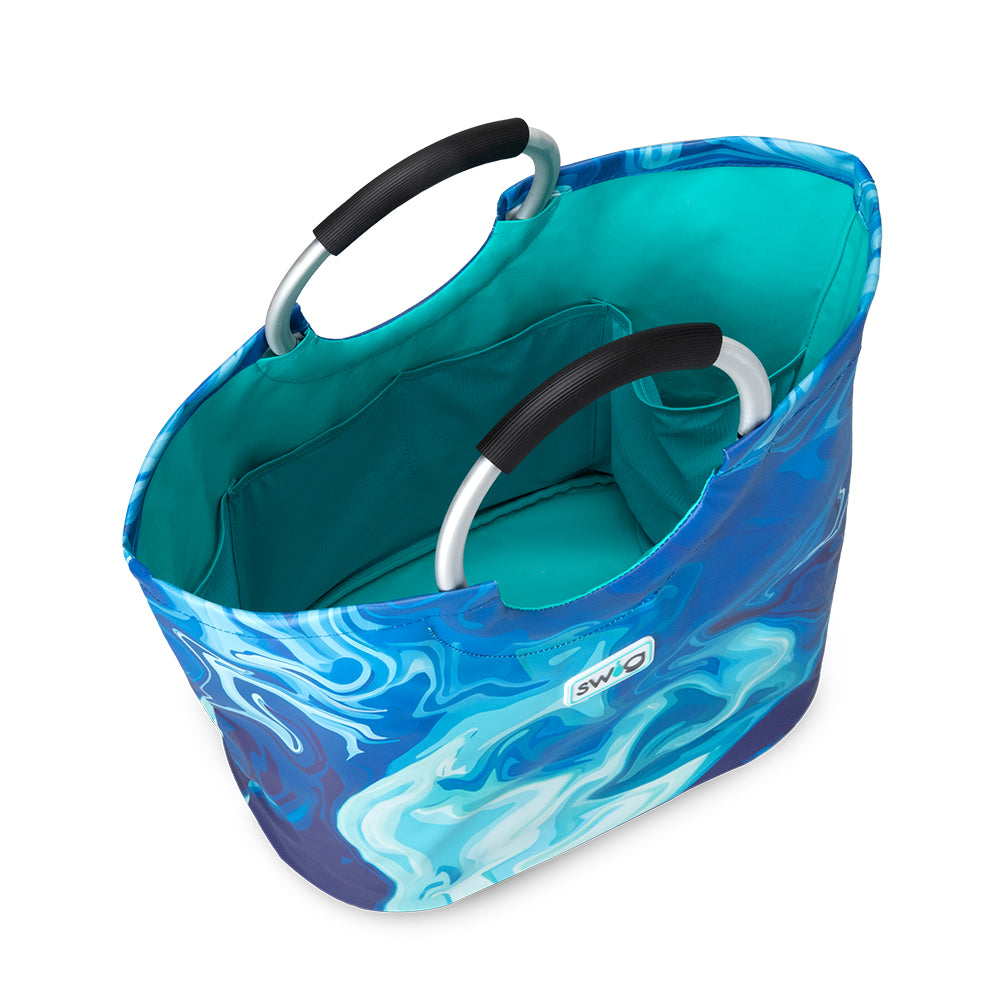 Blue Lagoon Loopi Tote Bag - Stylish & Durable Reusable Shopping Bag for Beach, Grocery & Everyday Use