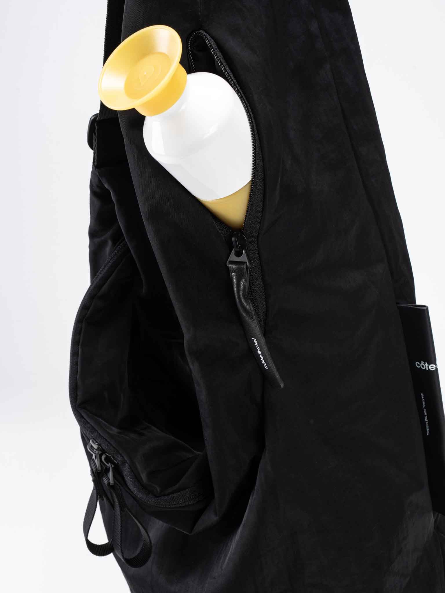 Cote & Ciel Hyco Smooth Backpack - Stylish Waterproof Laptop Bag for Work & Travel | Perfect for Commuters, Students & Digital Nomads
