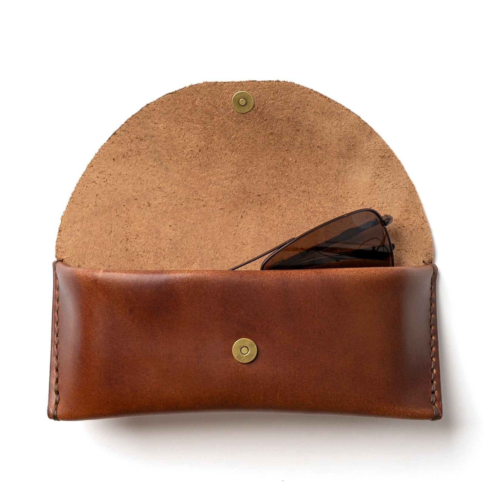 Premium Leather Sunglasses Case - Durable & Stylish Eyewear Holder for Men & Women - Perfect for Travel, Outdoor Activities & Daily Use