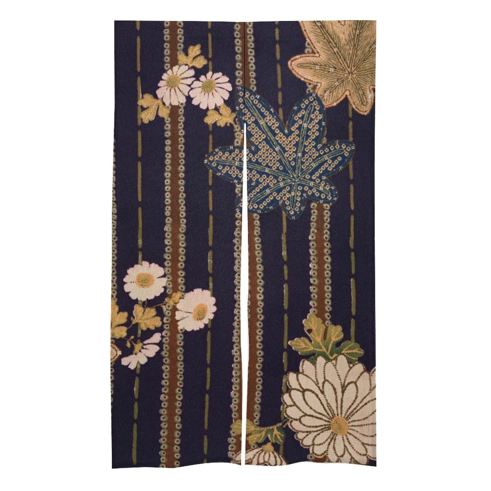 Japanese Traditional Art Noren Door Curtain - Handmade Fabric Tapestry for Doorway, Bathroom, Kitchen Divider & Closet - Home Decor Gift for Family & Friends | Perfect for Asian-Themed Rooms, Privacy Partition & Cultural Decor
