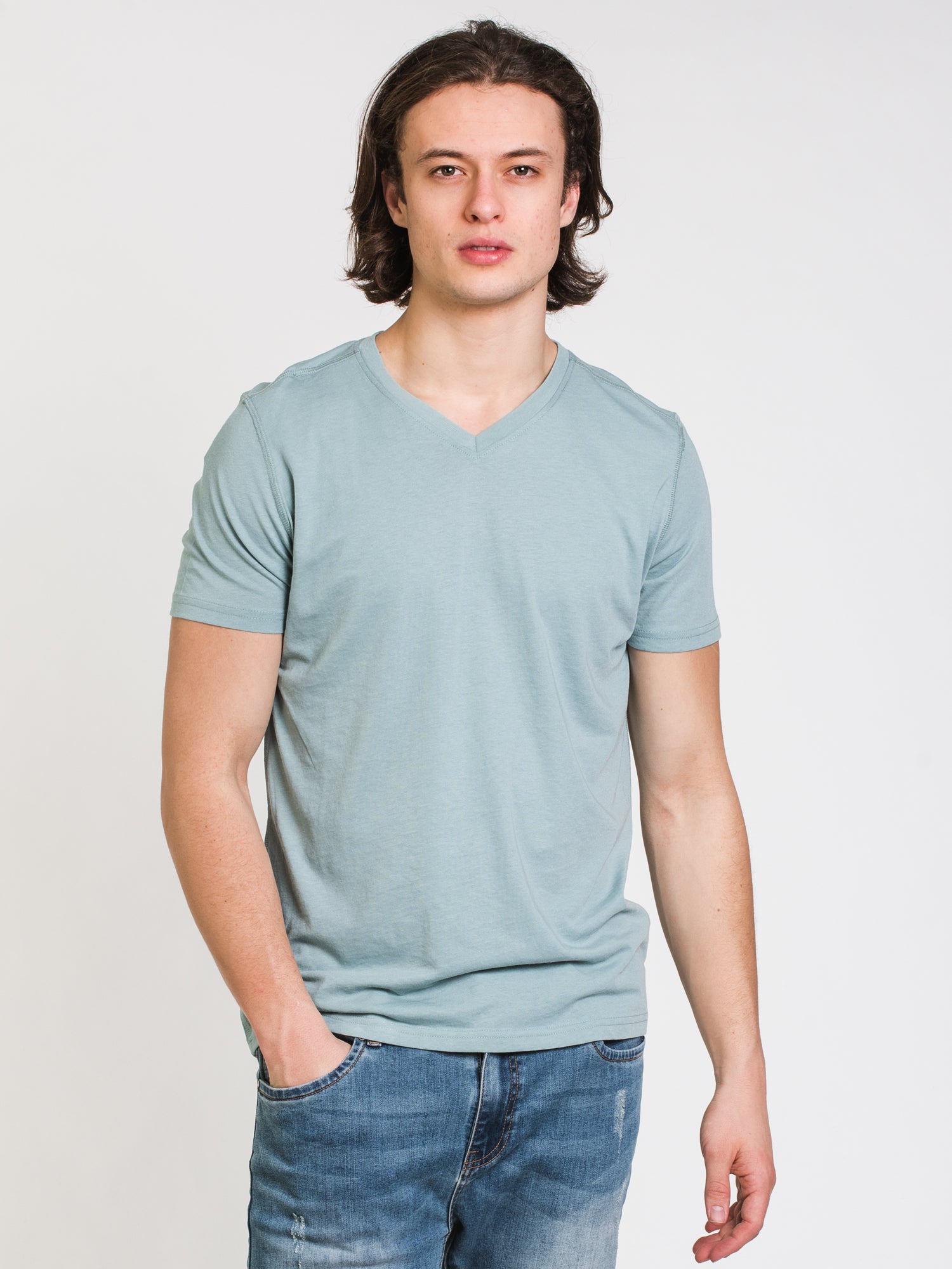 Boathouse Victor V-Neck T-Shirt for Men - Soft Cotton Casual Tee - Clearance Sale - Perfect for Everyday Wear, Gym & Outings