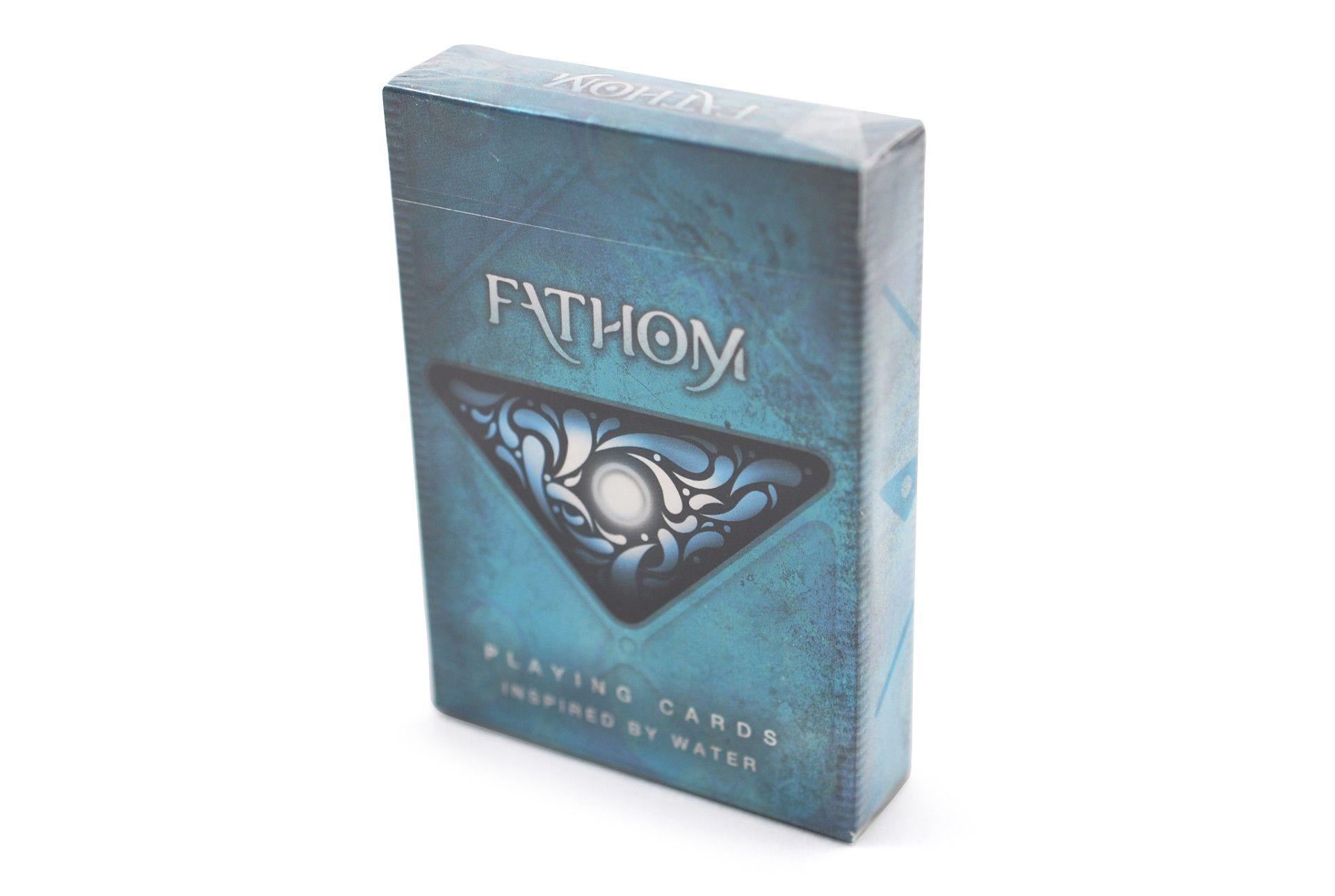 Premium Fathom Playing Cards - Waterproof & Durable for Poker, Magic Tricks, and Card Games - Perfect for Travel, Camping, and Outdoor Adventures