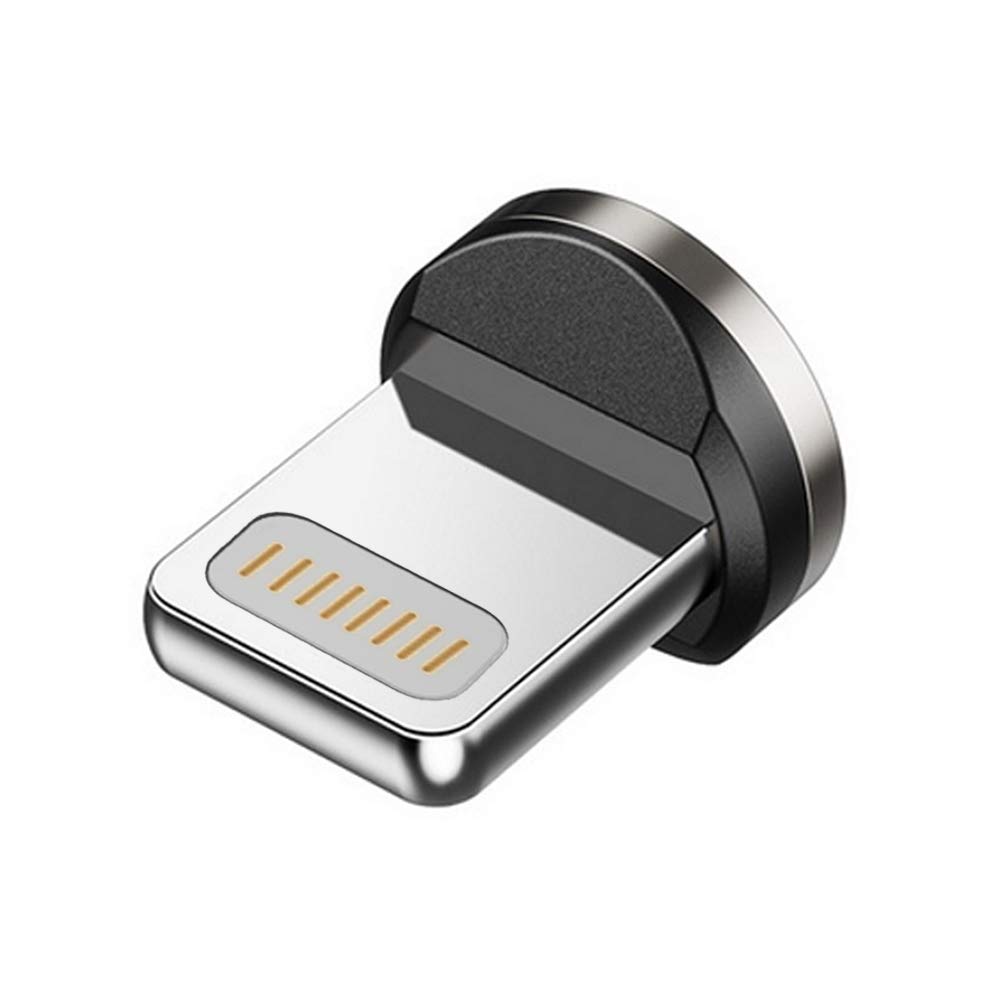 Maclean MCE476 Magnetic USB Cable Adapter - Lightning (8-Pin) Connector for iPhone, Compatible with iPhone 12/11/X/8/7 - Secure Fast Charging & Data Sync - Perfect for Home, Office & Travel Use