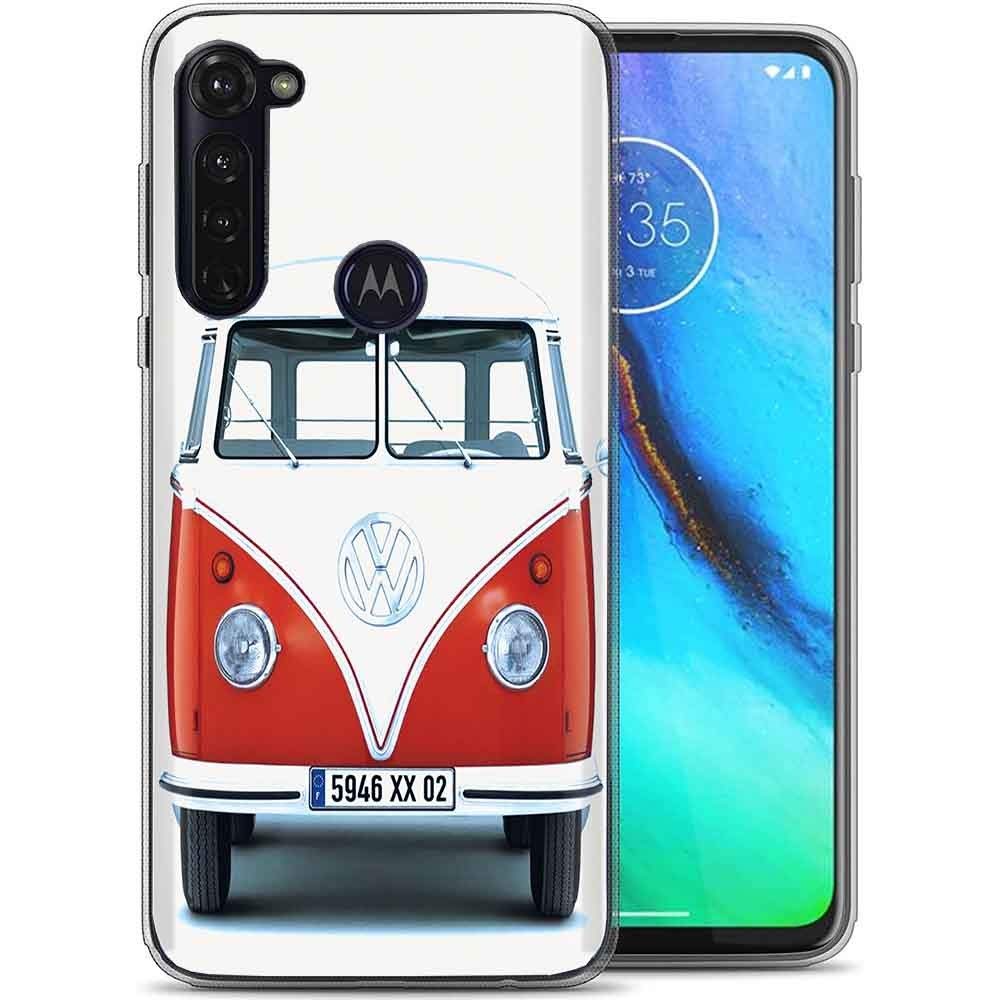 Naked Shield Clear Flex Gel Phone Case for Motorola Moto G Stylus - Cute Car Print, Lightweight, Unbreakable & Flexible with Edge Protection | Designed in USA | Perfect for Everyday Use, Travel & Work