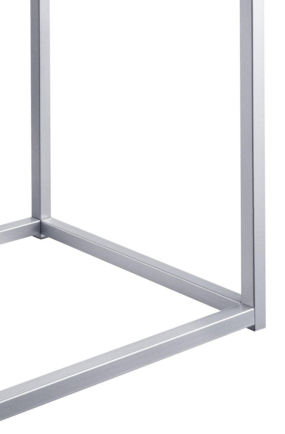 Convenience Concepts Reflections Console Table - Silver Mirror Finish Entryway Furniture for Hallway, Living Room & Bedroom Decor