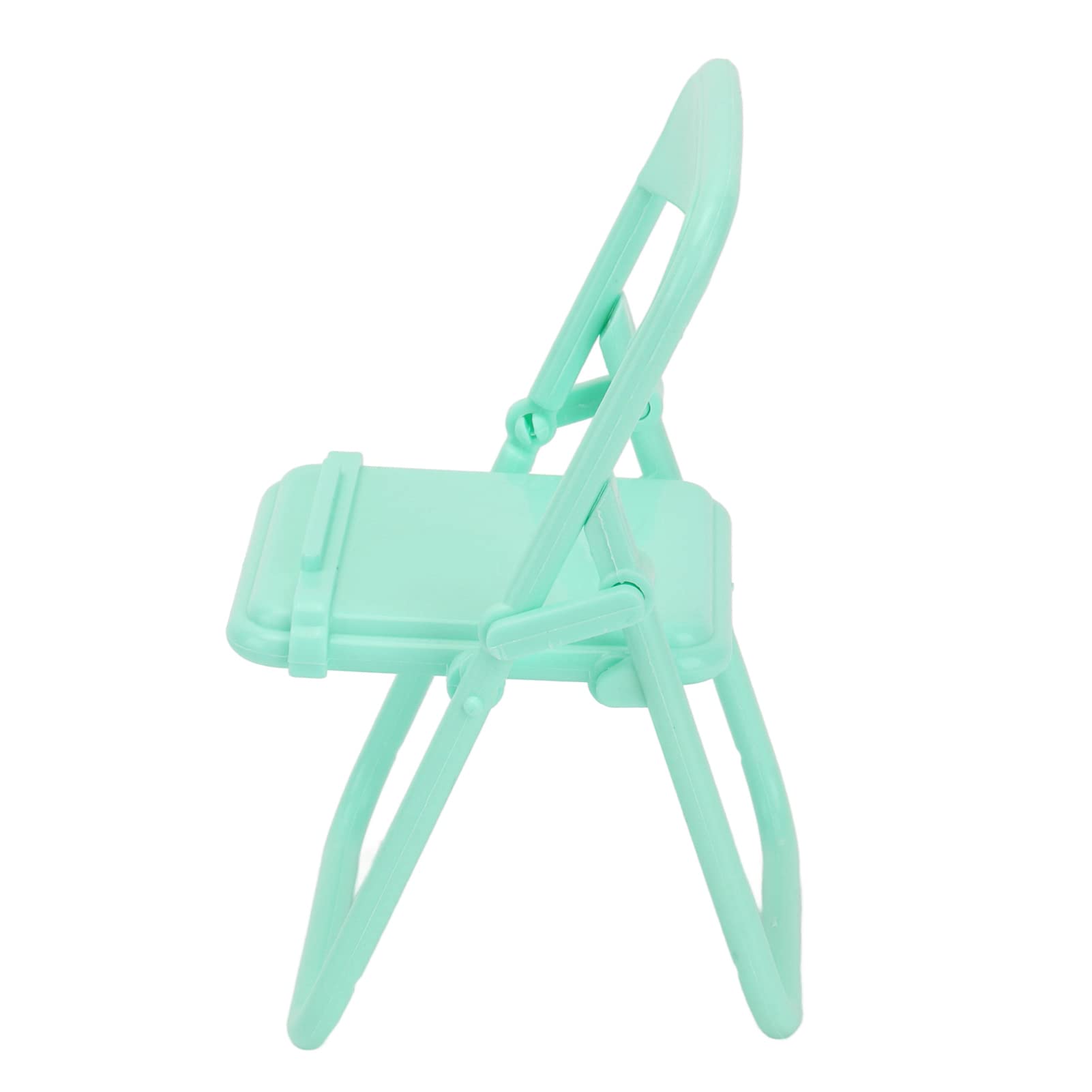 Foldable Phone Stand Holder - Stool-Shaped TPR Material for Desk, Office & Home Decor (Green) | Perfect for Watching Videos, Video Calls & Hands-Free Viewing
