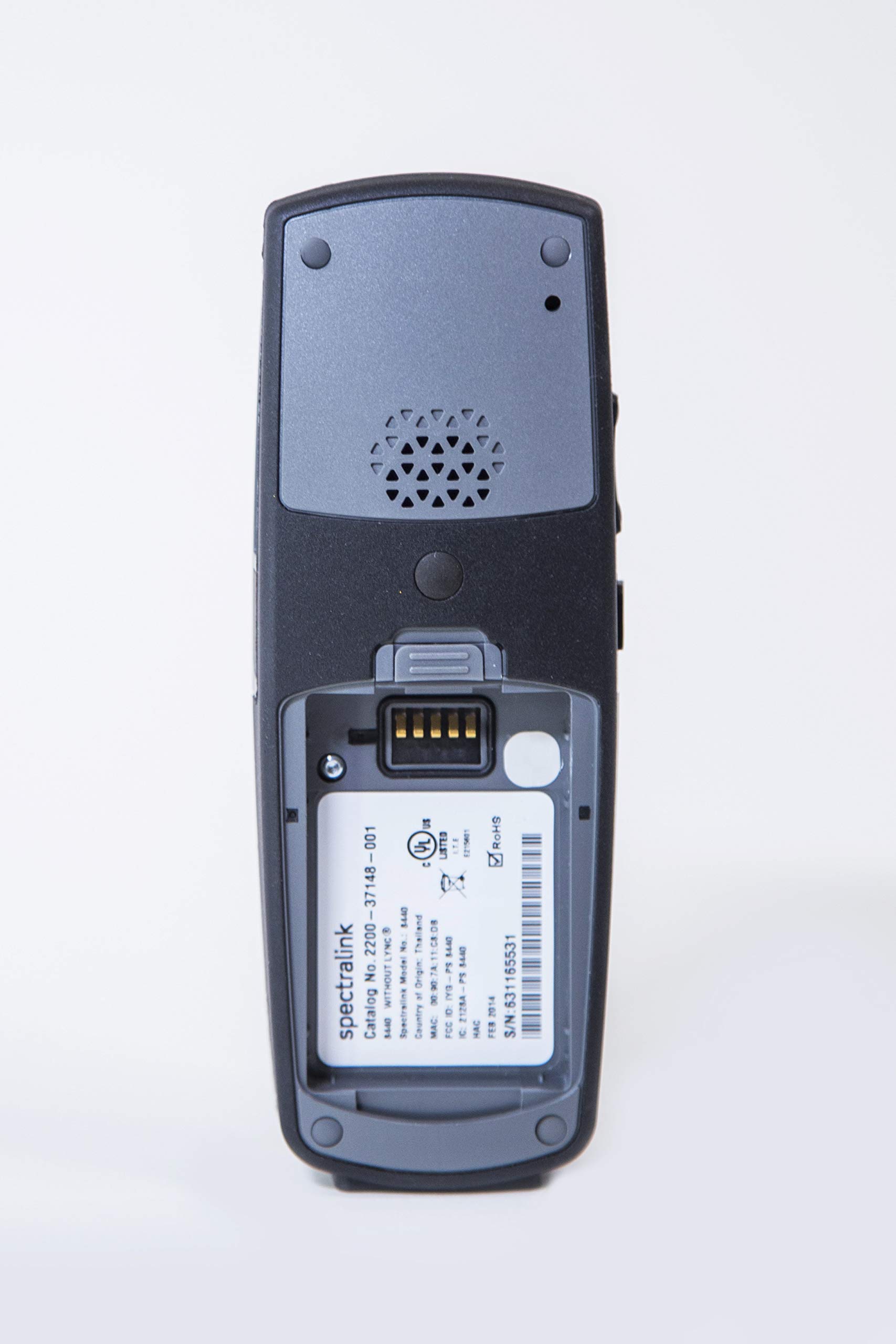 Spectralink 8440 Wireless Office Phone Handset - No Lync Support (Battery & Charger Sold Separately) | Refurbished Business VoIP Phone | Part 2200-37148-001 | Ideal for Office Communication & Warehouse Use