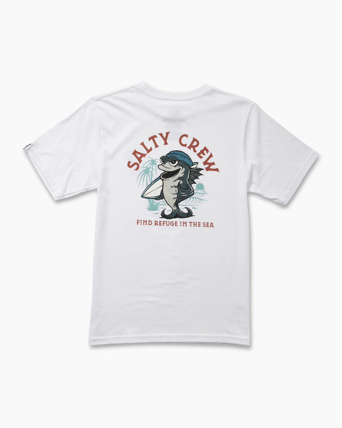 Salty Crew Free Surf Boys T-Shirt - Comfortable & Stylish Surf Tee for Boys - Perfect for Beach, Surfing & Outdoor Activities