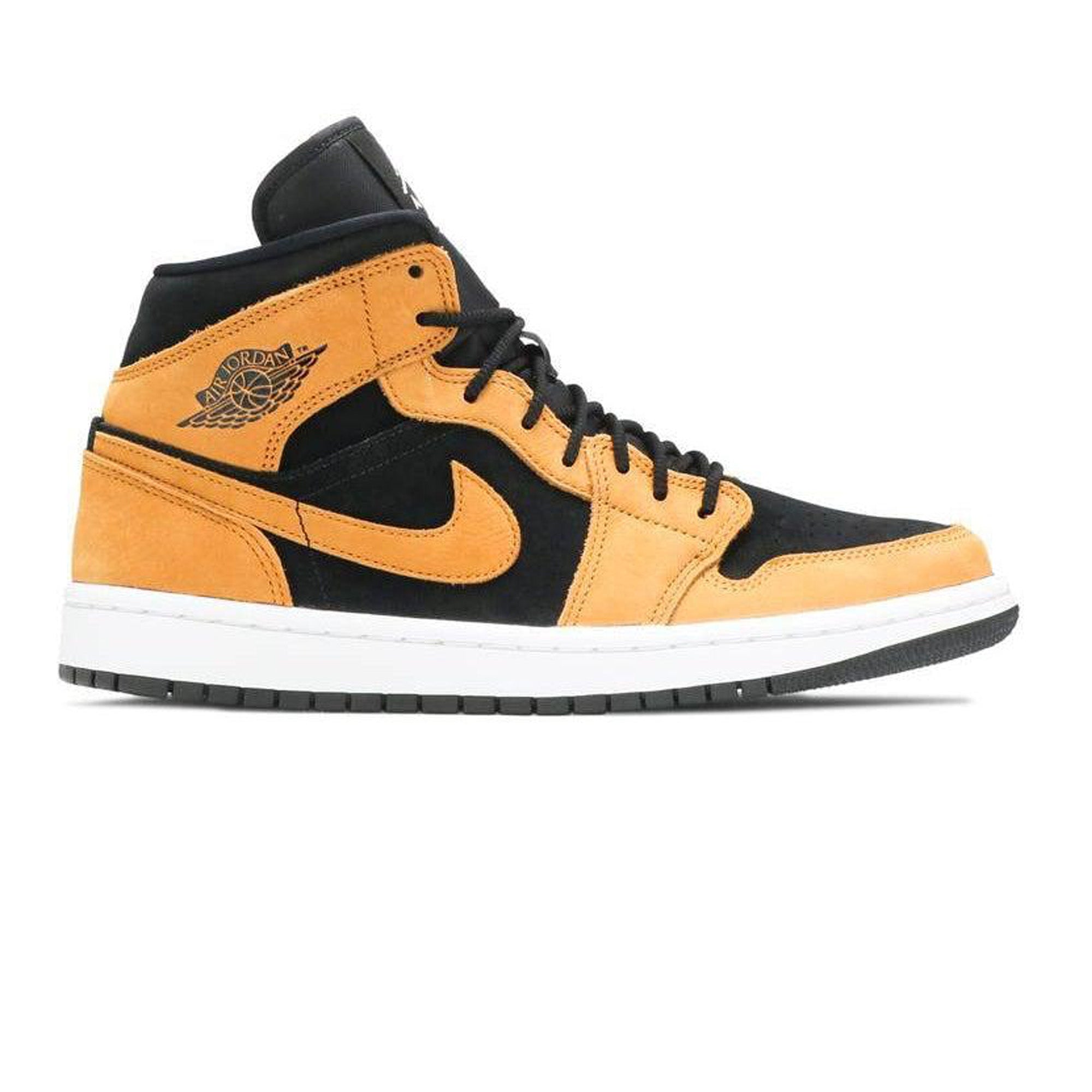 Air Jordan 1 Mid 'Desert Ochre' Women's Basketball Shoes - Retro Sneakers for Casual Wear & Street Fashion